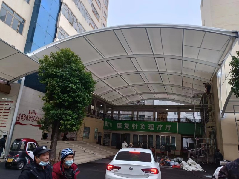 2026启东市膜结构车棚选哪家？源头厂家定制汽车充电桩停车棚-2